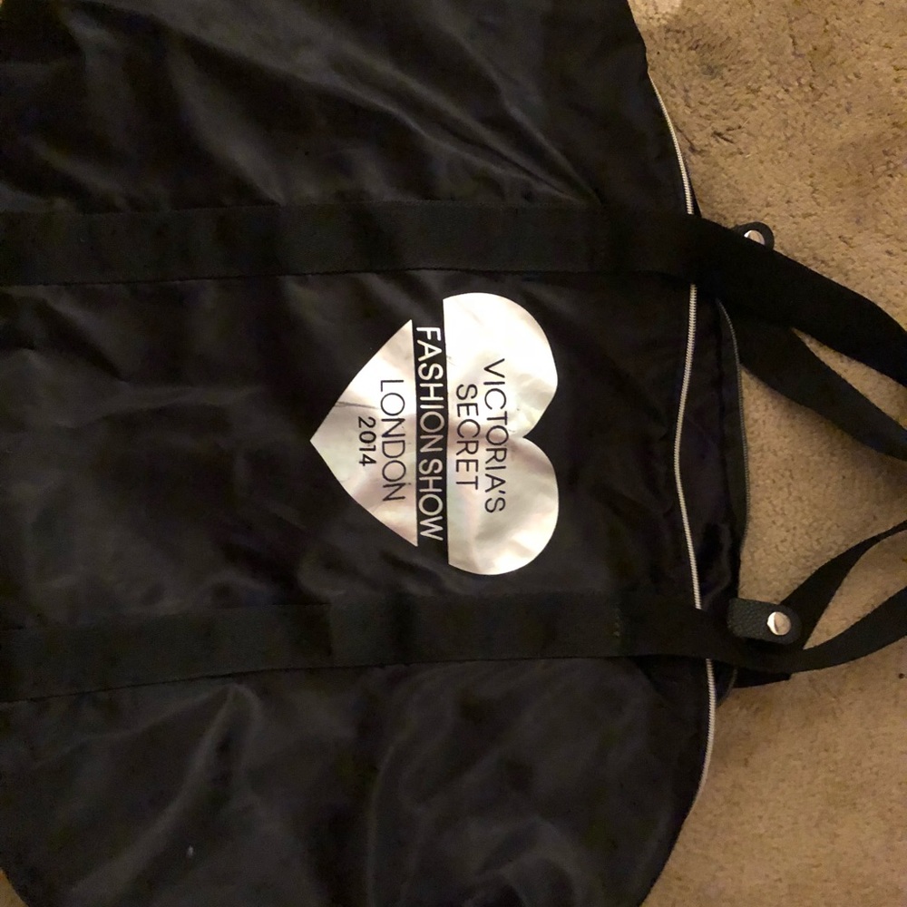 Victoria secret fashion show London duffel bag